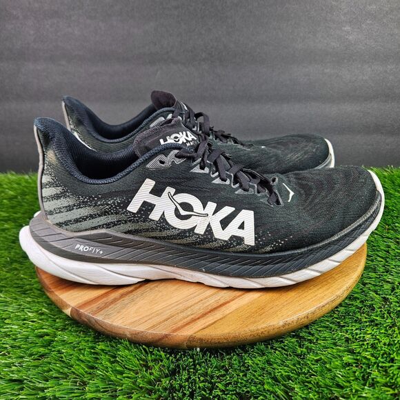 Hoka One One Mach 5 Shoes Mens Size 11 D Black White Athletic Running Sneakers main image 7
